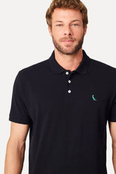POLO RSV MASC PIQUET BASICA PRETO
